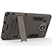 Lumia 950 XL Case, CoverON® [Shadow Armor Series] Hard Slim Hybrid Kickstand Phone Cover Case for Microsoft Lumia 950 XL - Gunmetal Gray & Black