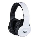 Altec Lansing Bluetooth Wireless with Voice Confirmation Headphones, White (MZW300-WHT)