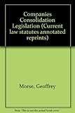 Companies consolidation legislation 1985