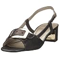 ara Genua 2-36204-08, Damen Sandalen/Fashion-Sandalen, schwarz, (graphit 8)