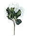 Ifstar Artificial Hydrangea Flower 5 Big Heads Bounquet (Diameter 7