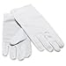 Adult White Wrist Length Gloves