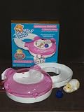 Hamster Zhu Zhu Pets House Starter Set with Patches the Hamster! Connects to all Zhu Zhu Hamster Track Systems. Includes Patches the Hamster, 1 Hamster Room, 1 Complete U-Turn, 1 Rattlin 'Clatterin' mini ball, 3 Connectors and 1 Door Cap