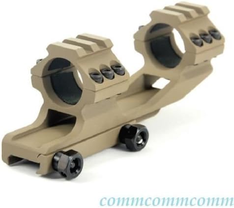 1 inch Cantilever Flat Top Scope Mount 1" Dark Earth