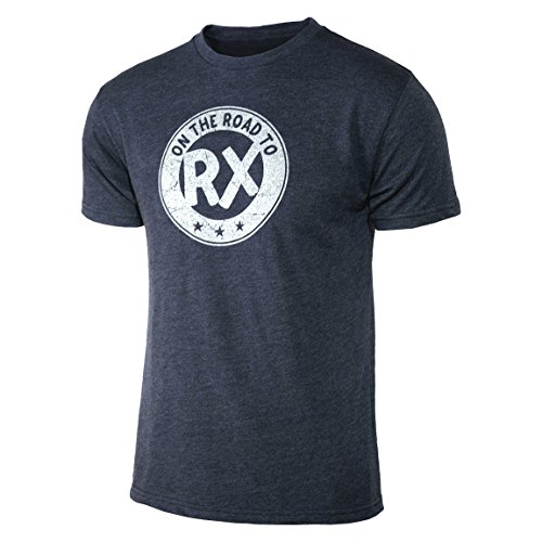 On the Road to Rx - Navy Blue - Men's Triblend T-Shirt