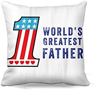World Greatest Father Number One Pillow Case