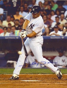Johnny Damon New York Yankees Signed 8x10 Photo