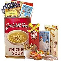 Get Well Soon Chicken Soup Tote - Gourmet Food Gift Basket