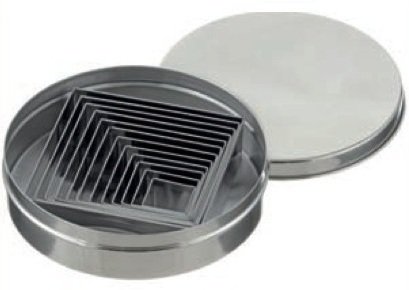 Set 9 tagliapasta Quadrato in acciaio inox di Schneider Set 9 tagliapasta Quadrato in acciaio inox di Schneider