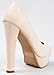 Qupid MARC-01 Chunky High Heel Platform Pump