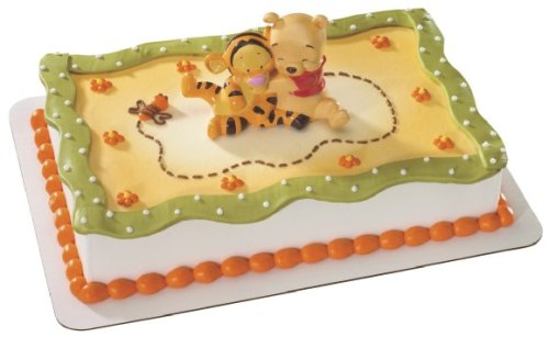 Pooh Cakes Pooh & Tigger Baby (Item #30130) Do It Yourself Licensec Cake Topper (1... by Decopac