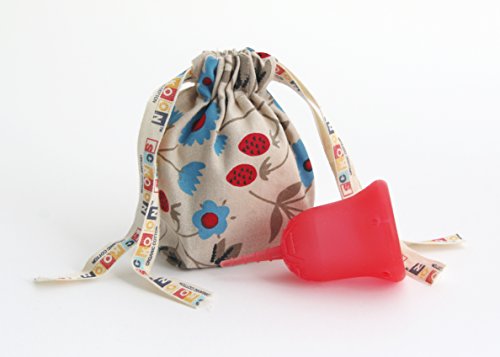 SckoonCup ECOPAC Made in USA - FDA Registered- Plus Organic Cotton Pouch - Sckoon Menstrual Cup - Wellness Size B Large