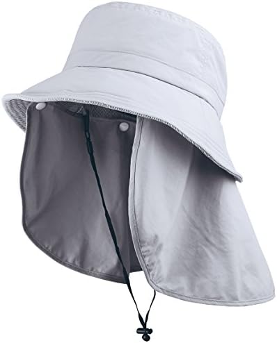 Juniper Sun Hats Taslon UV Bucket Hat with Removable Flap