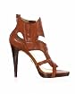 Chrissy Leather Cutout Sandal Product Image