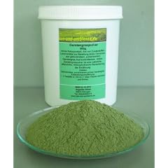 Gerstengraspulver, 500 g, Deutschland, 2 Jahre haltbar (31,80Euro/kg)