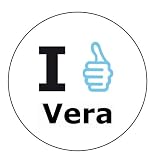 Produkt-Bild: I like Vera Aufkleber - 10 cm Durchmesser