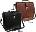Satchel-style Leather Executive Briefcase