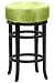 Juno Swivel Bar Stool Backless 30h Green