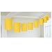 Accordion Style Paper Lantern Garlands | Sunshine Yellow | Party Decor