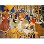 Absinthe Berthelot by Henri Thiriet - Framed Canvas Art