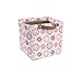 Dwellstudio Storage Bin, Zinnia Rose, Small