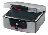 SentrySafe H2300 Fire-Safe Waterproof Chest, 0.36 Cubic Feet , Silver Gray