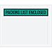 Aviditi PL455 Panel Face Envelope, "Packing List Enclosed", 4-1/2" Length x 5-1/2" Width, Green (Case of 1000)