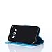 Galaxy J5 Case,Samsung Galaxy J5 Case,EMAXELER Stylish Wallet Case [Kickstand Flip Case][Credit Cards Slot][Cash Pockets]Cool PU Leather Flip Wallet Case with Stand For Samsung Galaxy J5--Blue