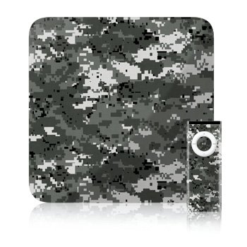 Digital Urban Camo Design Apple TV Skin Decal Protective Sticker
