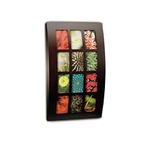 Melannco Walnut  Curved Wall Collage