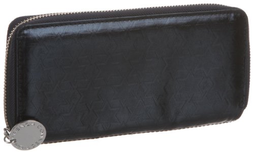 French Connection Women’s Shooting Stars FC Embossed Wallet Black