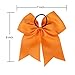 8 Inch Cheerleader Bows Ponytail Holder Cheerleading Bows Hair Tie(Multicolor)