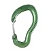 AustriAlpin Karabiner Micro Drahtbügel grün eloxiert
