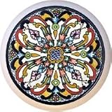 Talavera-look DesignTLV054 Mexican Art Drawer Pull Knob