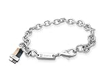 Inori Stainless Steel Holistic Charm Bracelet (Body, Mind, Spirit)