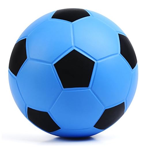 Chastep 8" Foam Soccer Ball Perfect for Kids or Beginner Play and Excercise Soft Kick & Safe