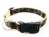 Small Camouflage Dog Collar: 5/8