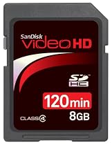 SanDisk SDSDHV-008G-A15 8GB Video HD SDHC