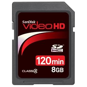 SanDisk SDSDHV-008G-A15 8GB Video HD SDHC
