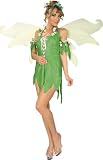 Women's Medium Green Fairy Secret Wishes Costume - PF32