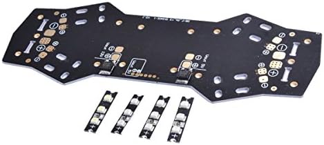 MAXSTIV Upgraded Version ZMR250 PCB Power Distribution Board with LEDs for QAV250 ZMR250