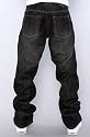 LRG The Dust N Bones True Straight Fit Jean in Faded Black,Denim for Men
