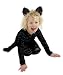 CAT COSTUME ACCESSORY SET, BLACK