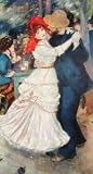 Pierre Auguste Renoir (Dance at Bougival) Art Poster Print - 22 X 28