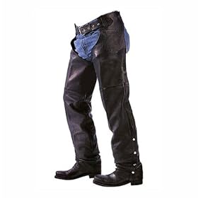 Women's Leather Chaps - Ladies Leather Chaps LC408