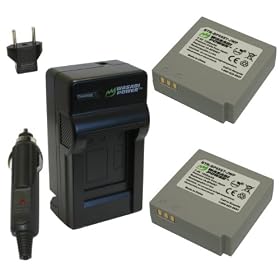 Wasabi Power Battery and Charger Kit for Samsung IA-BP85ST, HMX-H100, HMX-H104, HMX-H105,... by Wasabi Power