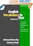 English Vocabulary in Use Advanced with Answers and CD-ROM (Face2face S)