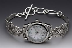 Silver Spoon Women's Rare Watch Unique Columbine