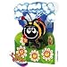 Santoro Graphics Swing Card / Greeting Card - Bumble Bee - SC28