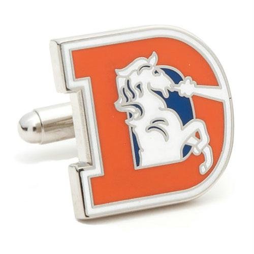 Denver Broncos NFL Logo d Executive Cufflinks w/Jewelry Box by Cuff Links